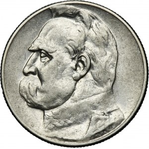 Piłsudski, 5 złotych 1934