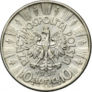 Piłsudski, 10 zloty 1937