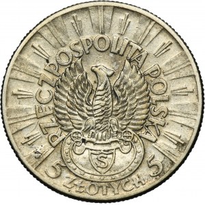 Tirailleur de Pilsudski, 5 zloty 1934