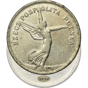 Nike, 5 złotych Warszawa 1930 - RZADKI ROCZNIK