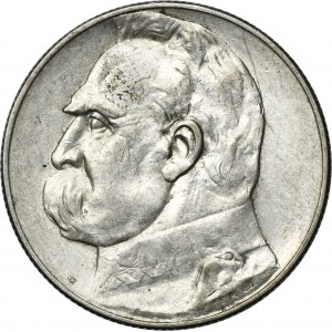 Piłsudski, 5 złotych 1938