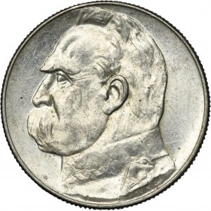 Piłsudski, 5 złotych 1938