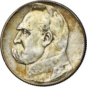 Pilsudski, 5 zlotys 1936