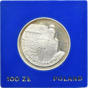 100 złotych 1977 Zamek Królewski na Wawelu