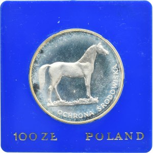 100 złotych 1981 Ochrona Środowiska Koń
