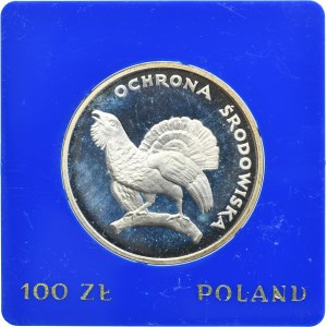 100 złotych 1980 Ochrona Środowiska Głuszec