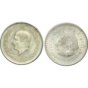 Set, Mexico, 5 Pesos (2 pcs.)