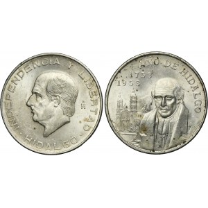 Set, Mexique, 5 Pesos et 10 Pesos (2 pièces)