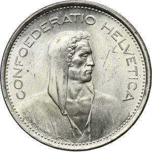 Suisse, 5 Francs Berne 1969 B
