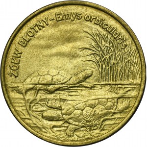 2 złote 2002 Żółw błotny