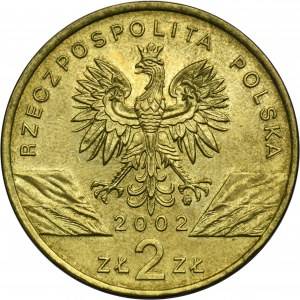 2 złote 2002 Żółw błotny