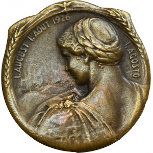 Switzerland, Commemorative Brooch National Day of Switzerland, August 1 1926
