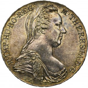 Autriche, Marie-Thérèse, Thaler Vienne 1780 SF - NEW BIT