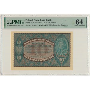 10 marek 1919 - II Serja O - PMG 64