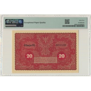 20 marek 1919 - II Serja FE - PMG 65 EPQ