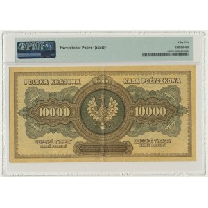 10.000 marek 1922 - H - PMG 55 EPQ