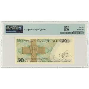 50 złotych 1988 - GB - PMG 66 EPQ - pierwsza seria rocznika