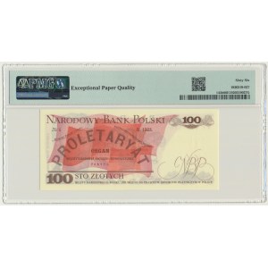 100 złotych 1976 - AP - PMG 66 EPQ