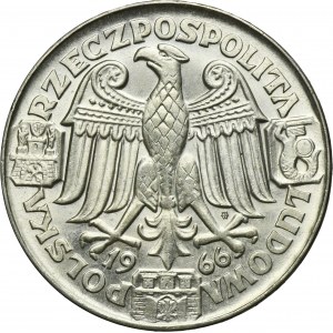 PRÓBA, 100 złotych 1966 Mieszko i Dąbrówka głowy