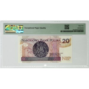 20 złotych 2012 - AA - PMG 65 EPQ