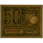 Danzig, 50 Pfennnig 1919 - green - PMG 64 EPQ