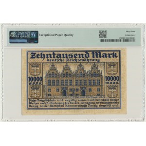 Danzig, 10.000 Mark 1923 - PMG 53 EPQ