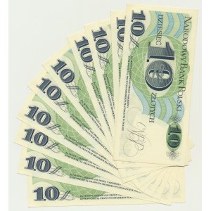 10 złotych 1982 - L (10 szt.)