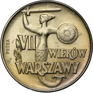 PRÓBA, 10 złotych 1965 VII Wieków Warszawy