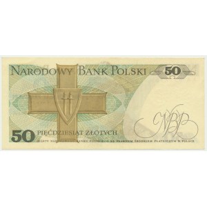 50 złotych 1975 - AA - BARDZO RZADKIE
