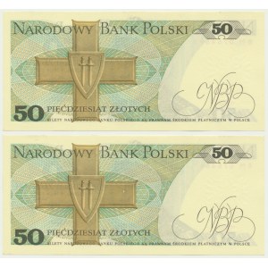 50 złotych 1975 - BM (2 szt.)