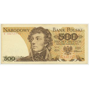 500 złotych 1974 - E -