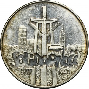 100.000 złotych 1990 Solidarność - TYP A