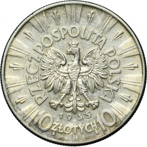 Piłsudski, 10 złotych 1935