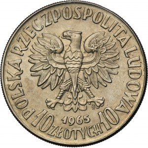 PRÓBA, 10 złotych 1965 VII Wieków Warszawy