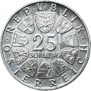 Austria, II Republic, 25 Schilling Wien 1964 - Franz Grillparzer