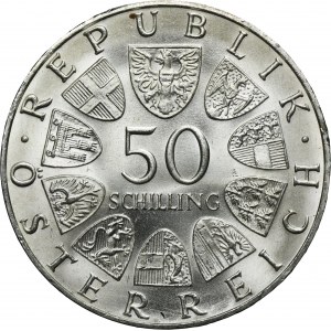Austria, II Republic, 50 Schilling Wien 1969 - Maximilian I