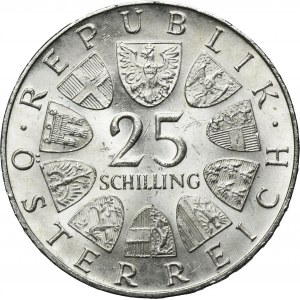Austria, II Republic, 25 Schilling Wien 1968 - Lukas von Hildebrandt