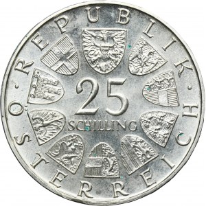 Austria, II Republic, 25 Schilling Wien 1972 - Carl Michael Ziehrer