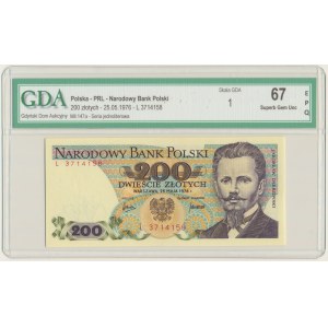 200 złotych 1976 - L - GDA 67 EPQ