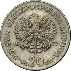 20 złotych 1977 Nowotko - punca Polska Walcząca