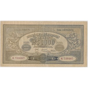 250 000 marks 1923 - BL -
