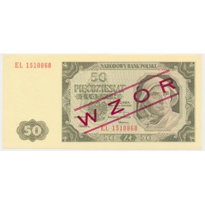 50 złotych 1948 - WZÓR - EL -