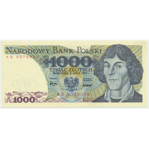 1.000 złotych 1975 - AB -
