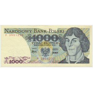 1 000 PLN 1975 - P -