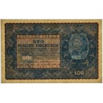 100 marek 1919 - I Serja F - rzadka odmiana