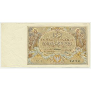 10 złotych 1929 - Ser.FA. -