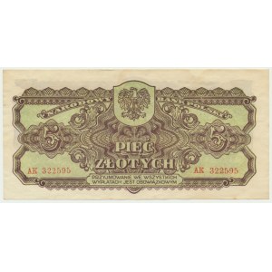 5 gold 1944 ...owym - AK -.