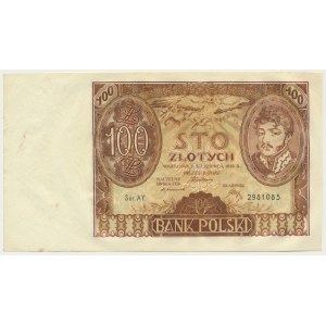 100 złotych 1932 - Ser.AY. - znw +X+ -