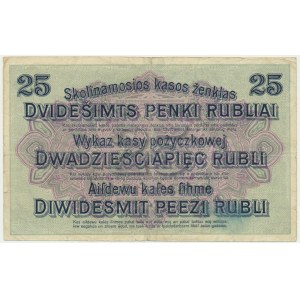 Posen, 25 Rubles 1916 - B -