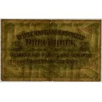 Posen, 3 Rubles 1916 - B - long clause -